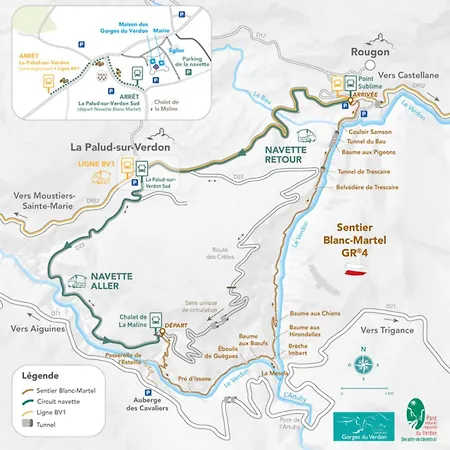 Le Panoramic - Votre Au Coeur Des Gorges Du Verdon 2* La Palud-sur-Verdon